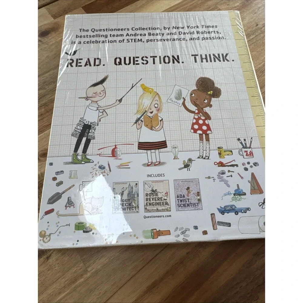 NEW Iggy Peck, Ada Twist, Rosie Revere The Questioneers Stem Science